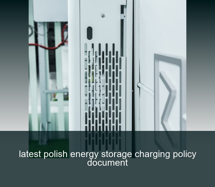 latest polish energy storage charging policy document