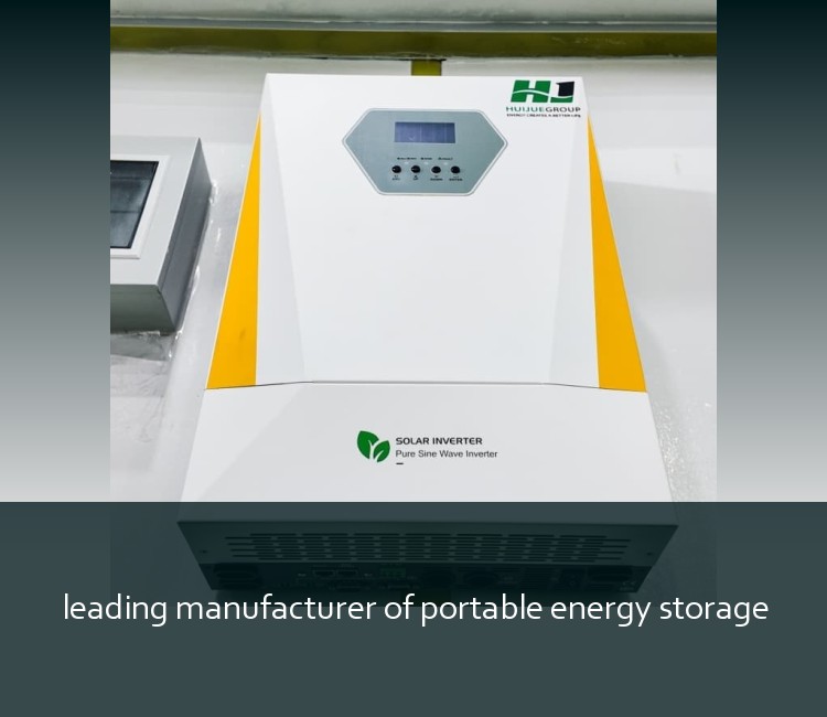 leading manufacturer of portable energy storage
