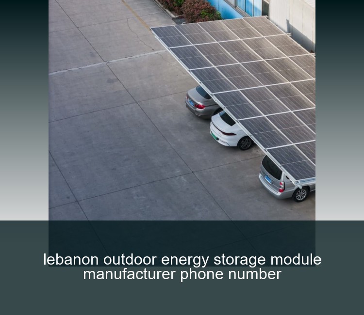 lebanon outdoor energy storage module manufacturer phone number