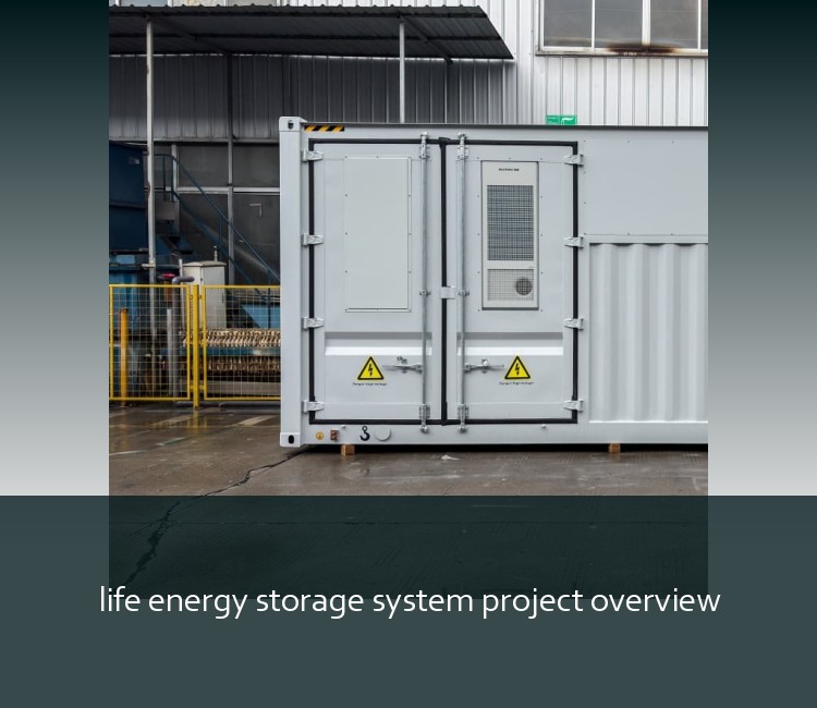life energy storage system project overview