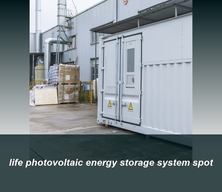 life photovoltaic energy storage system spot