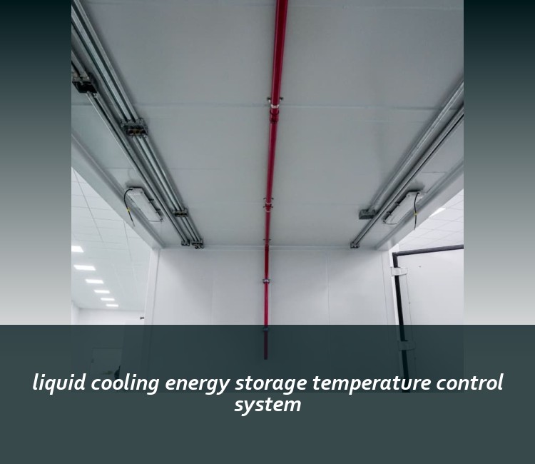 liquid cooling energy storage temperature control system
