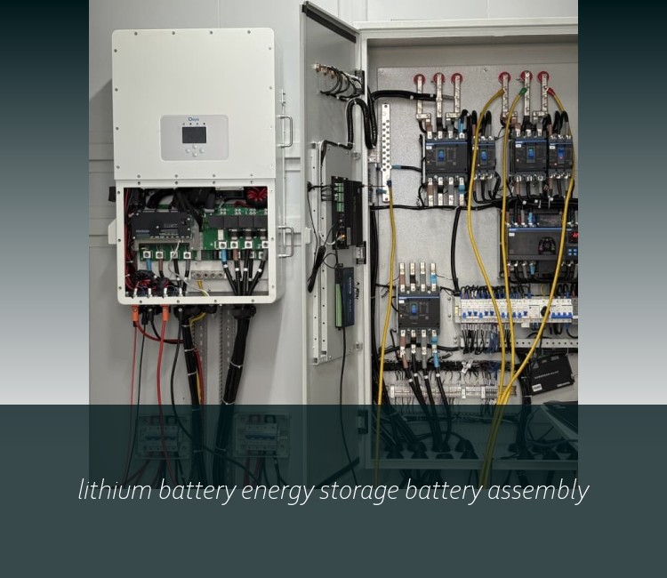 lithium battery energy storage battery assembly