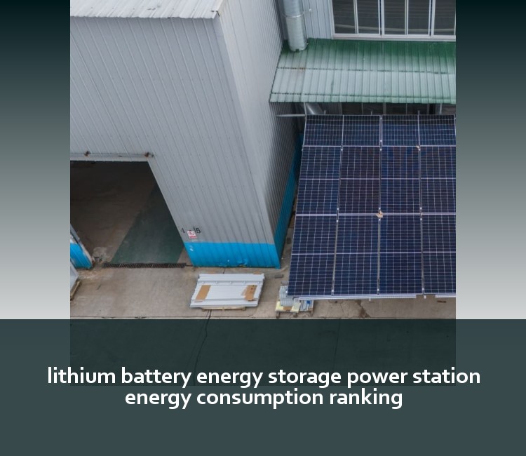 lithium battery energy storage power station energy consumption ranking