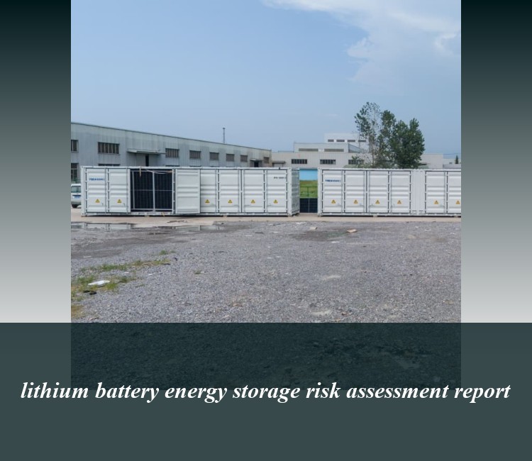 lithium battery energy storage risk assessment report