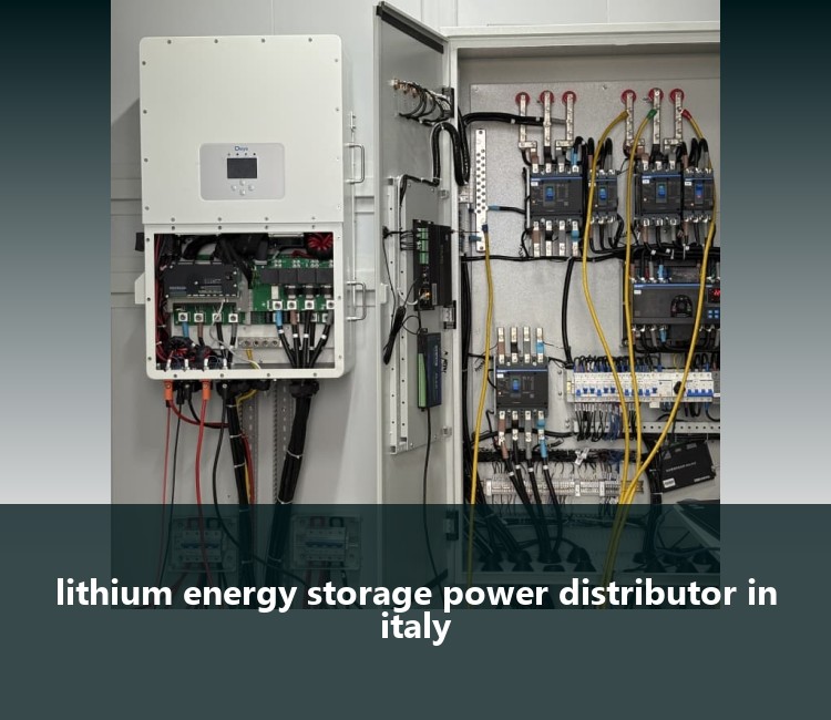 lithium energy storage power distributor in italy