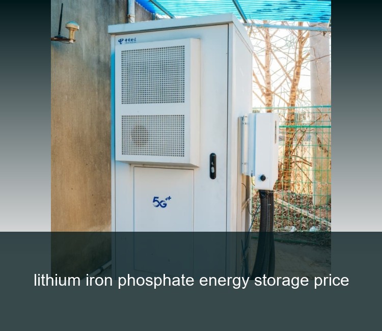 lithium iron phosphate energy storage price