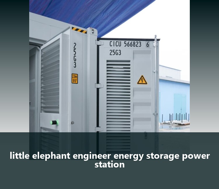 little elephant engineer energy storage power station