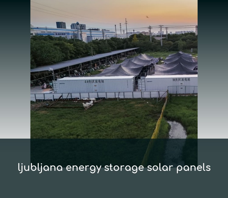 ljubljana energy storage solar panels