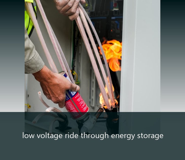 low voltage ride through energy storage