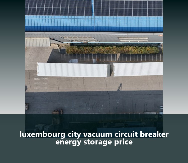 luxembourg city vacuum circuit breaker energy storage price