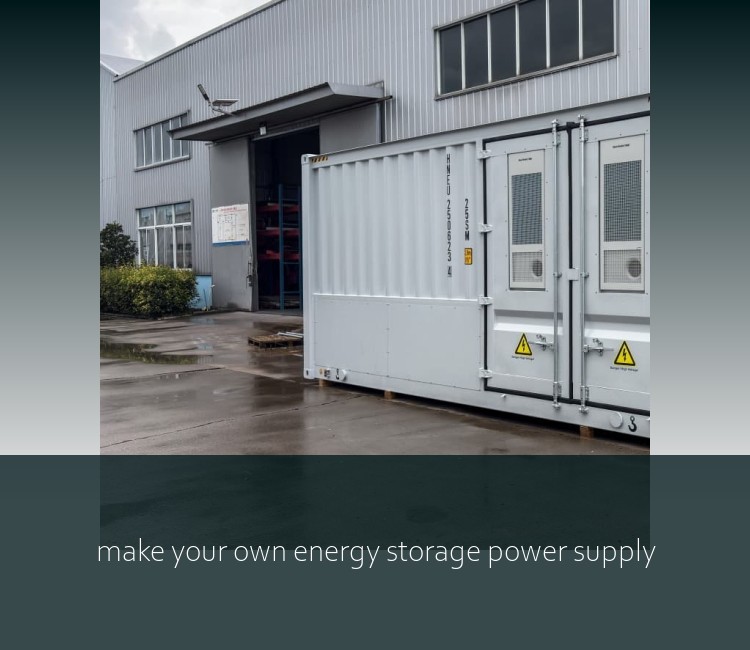 make your own energy storage power supply