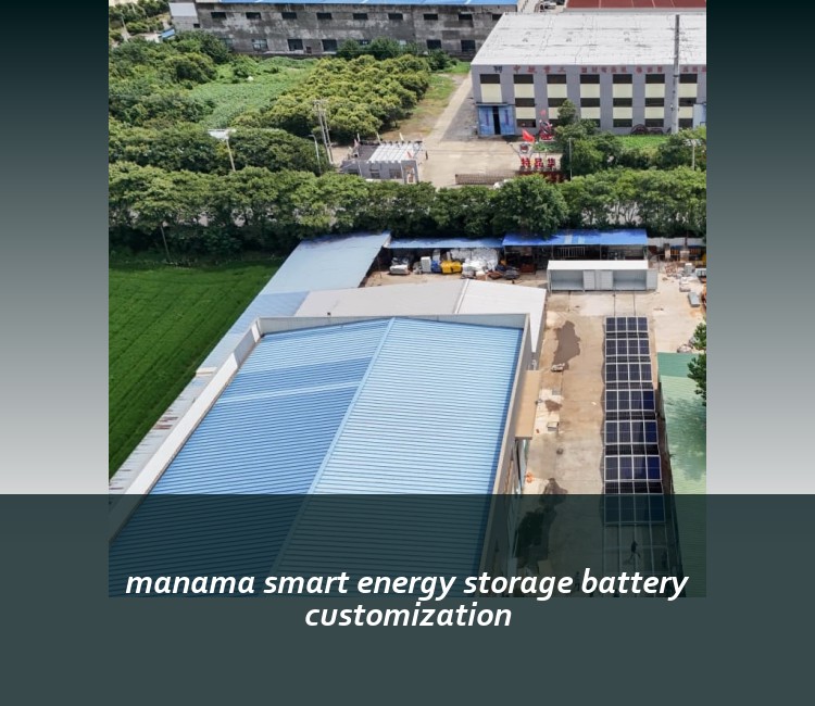 manama smart energy storage battery customization