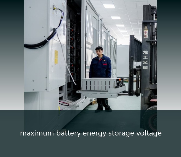 maximum battery energy storage voltage