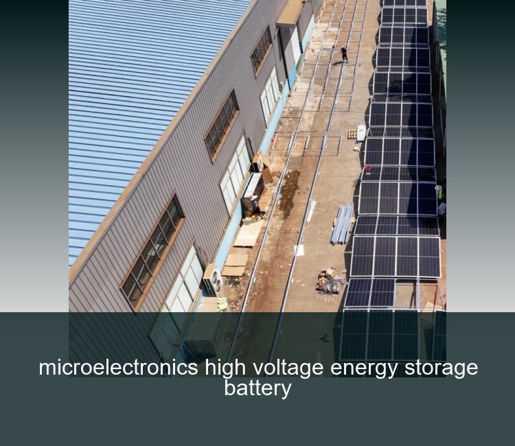 microelectronics high voltage energy storage battery