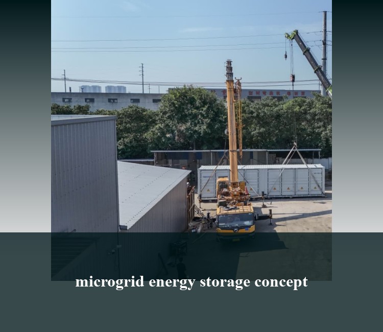 microgrid energy storage concept