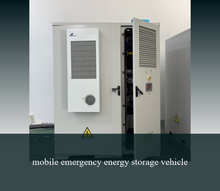 mobile emergency energy storage vehicle