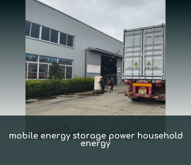 mobile energy storage power household energy