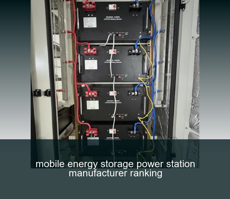 mobile energy storage power station manufacturer ranking