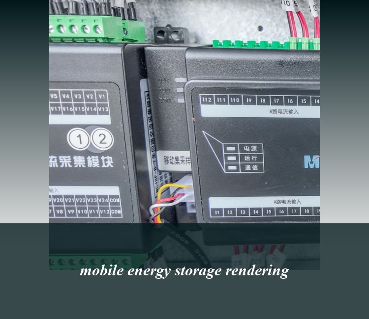 mobile energy storage rendering
