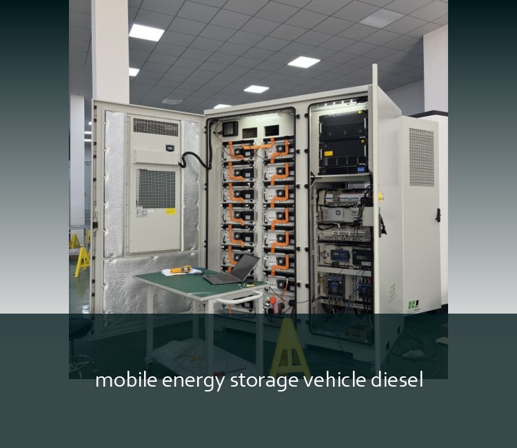 mobile energy storage vehicle diesel
