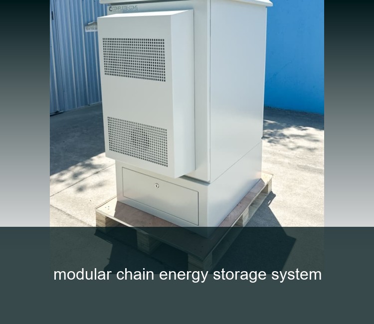 modular chain energy storage system