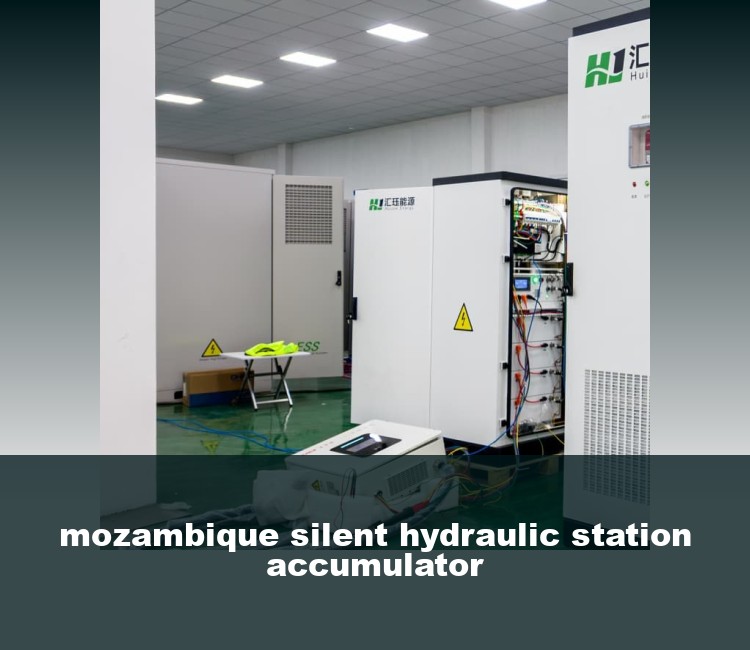 mozambique silent hydraulic station accumulator