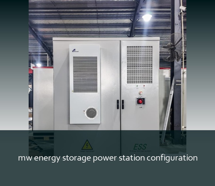 mw energy storage power station configuration