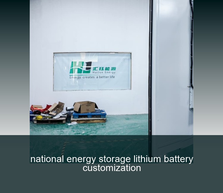 national energy storage lithium battery customization