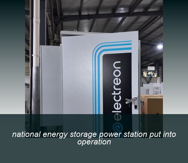 national energy storage power station put into operation