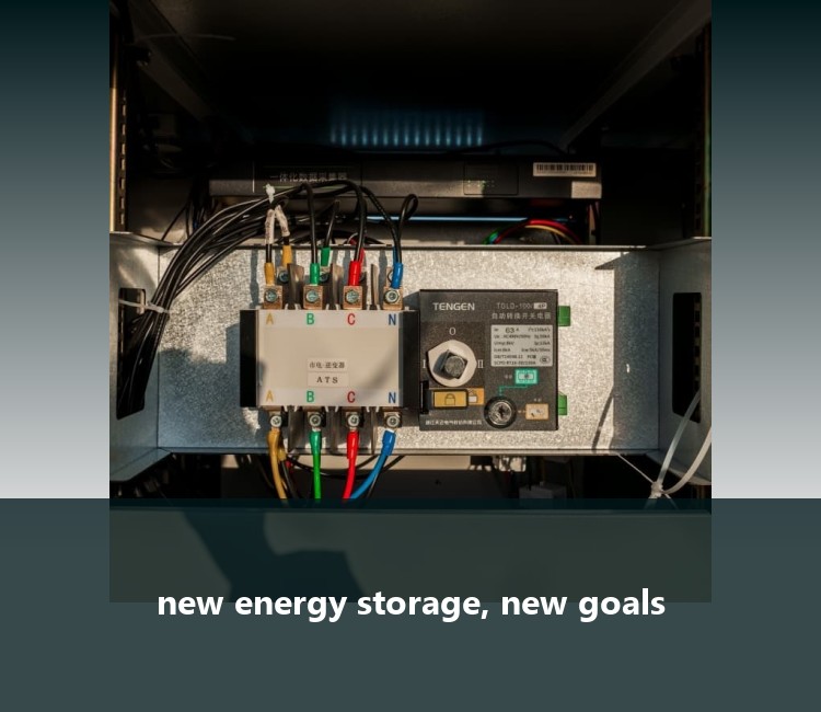 new energy storage, new goals