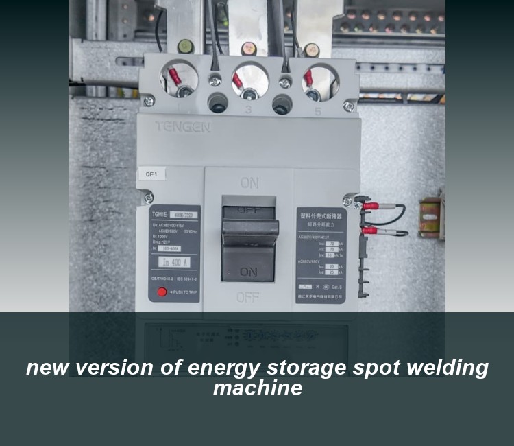 new version of energy storage spot welding machine