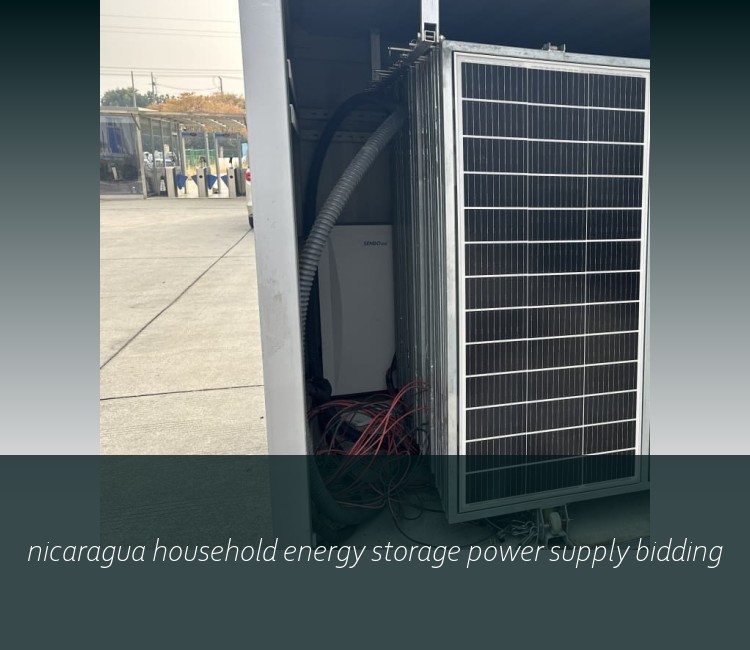 nicaragua household energy storage power supply bidding