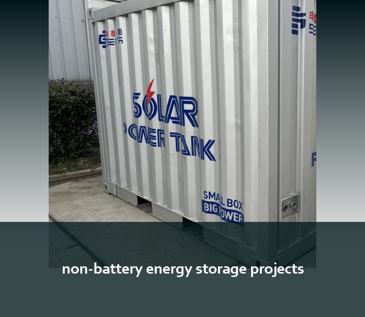 non-battery energy storage projects