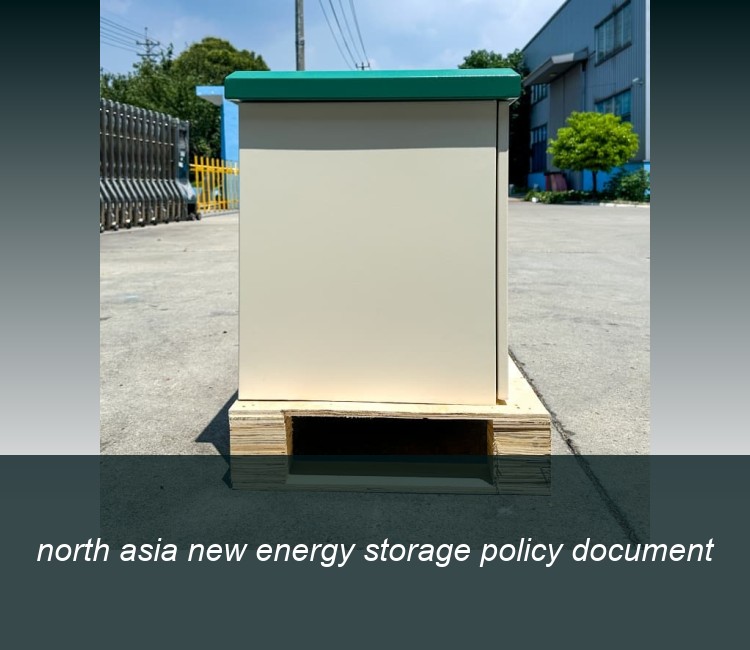 north asia new energy storage policy document