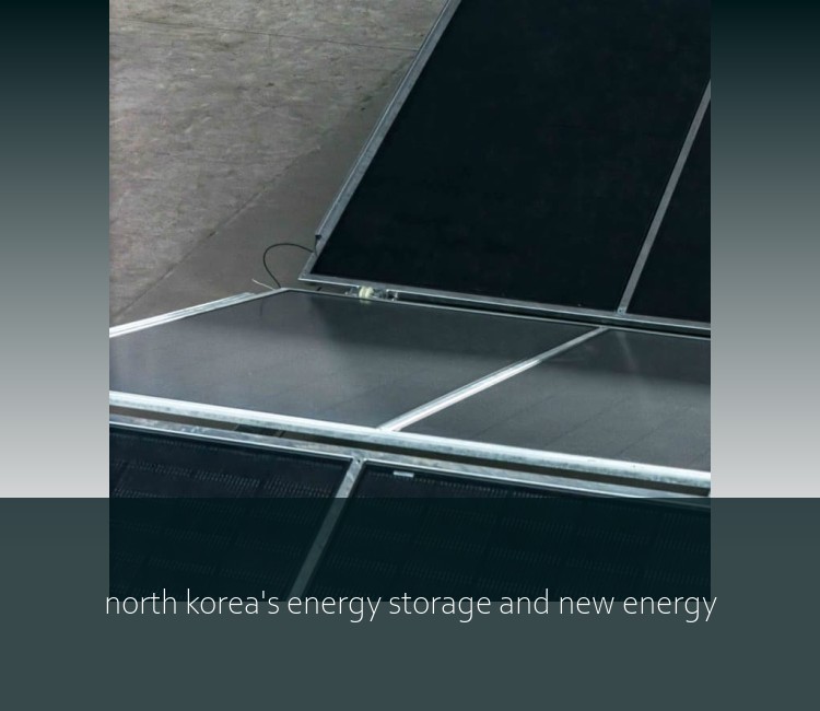 north korea's energy storage and new energy