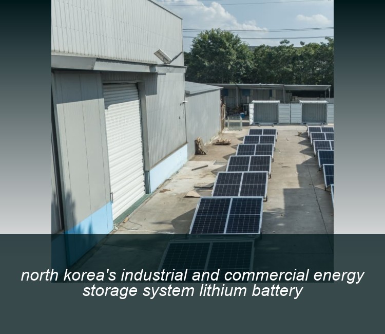north korea's industrial and commercial energy storage system lithium battery
