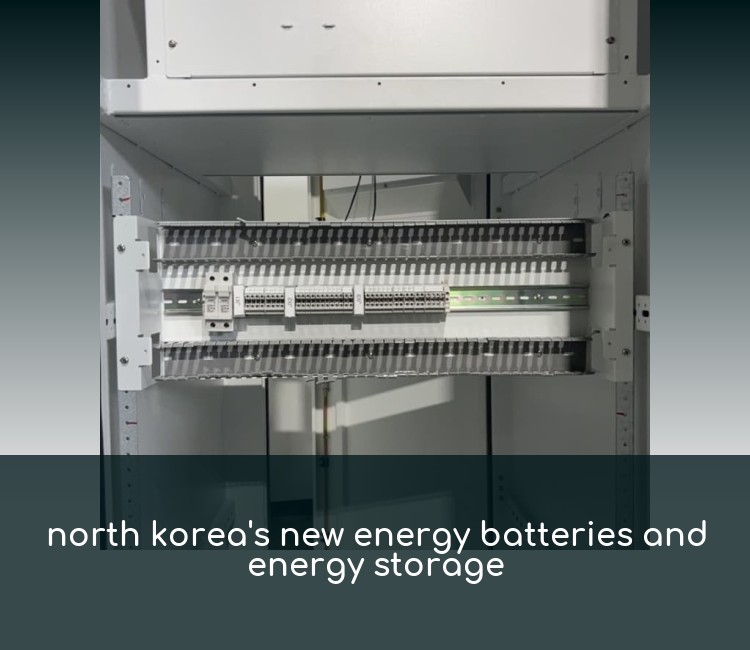 north korea's new energy batteries and energy storage