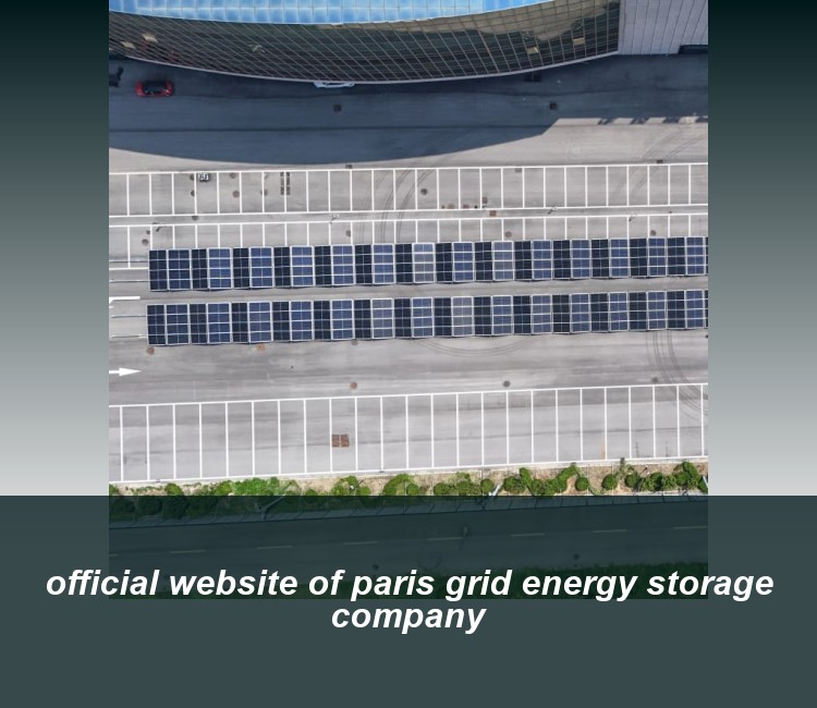official website of paris grid energy storage company