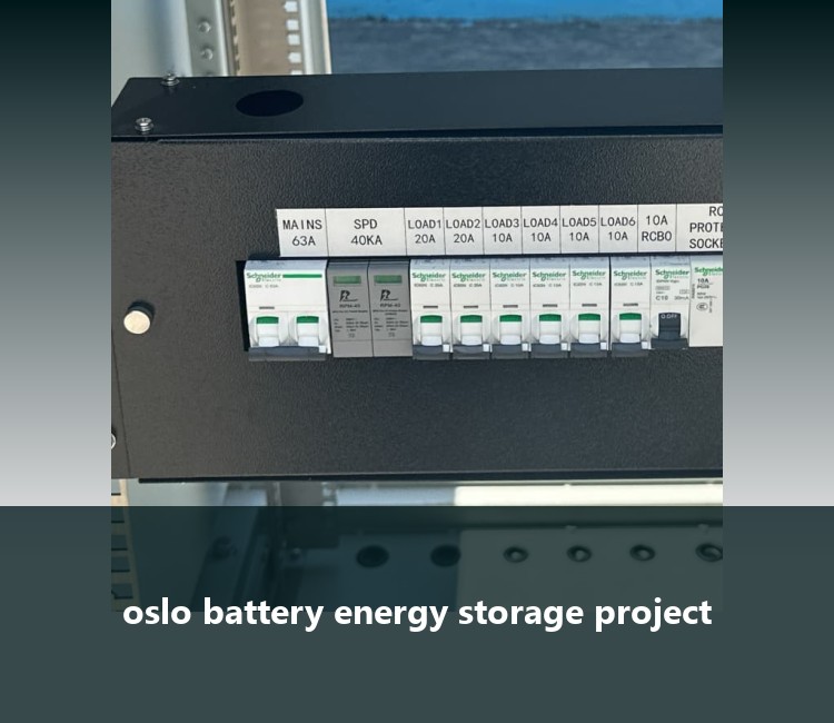 oslo battery energy storage project