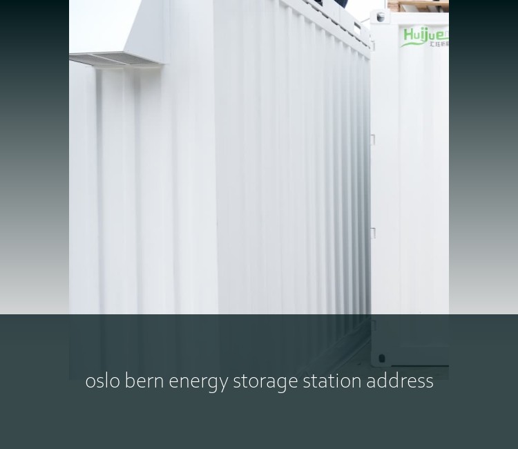 oslo bern energy storage station address