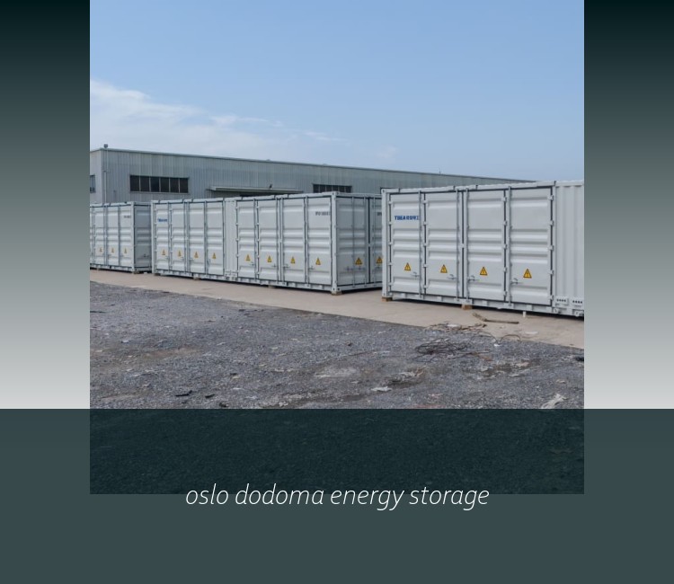 oslo dodoma energy storage