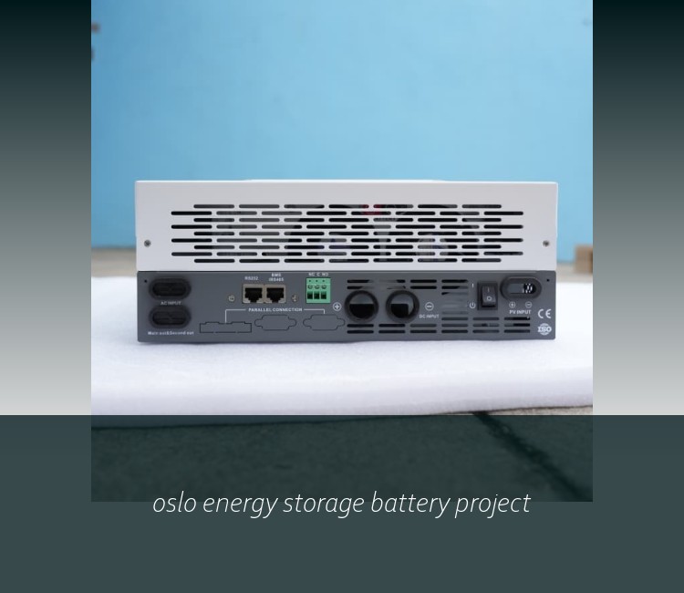 oslo energy storage battery project