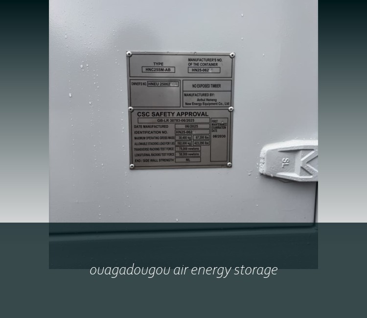 ouagadougou air energy storage