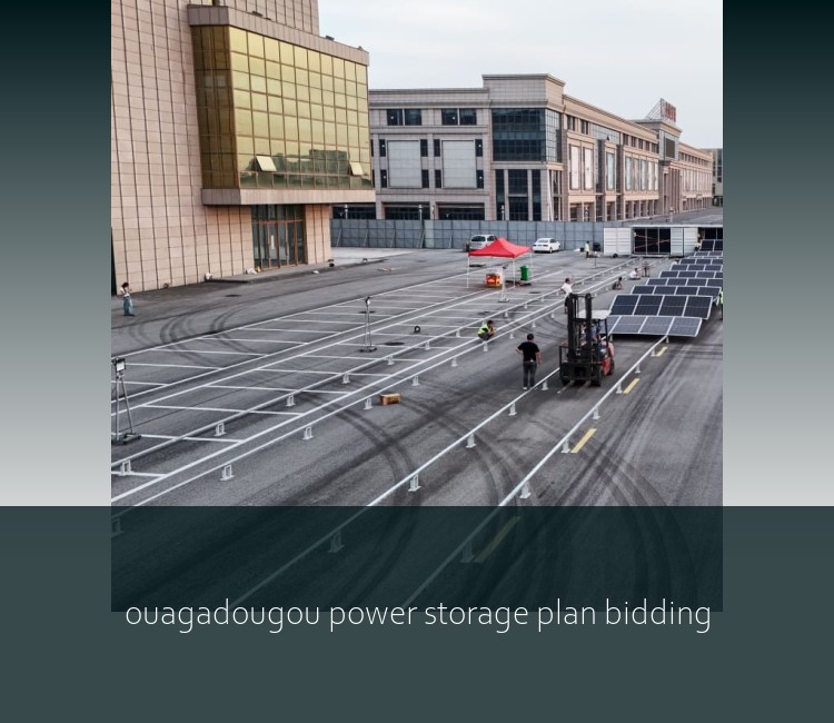 ouagadougou power storage plan bidding