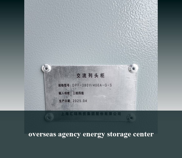 overseas agency energy storage center