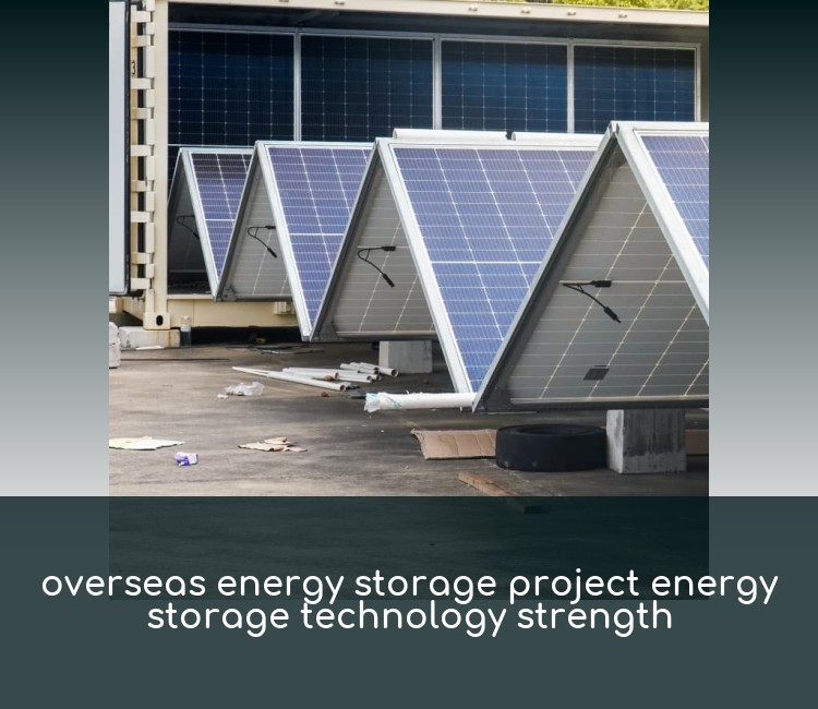 overseas energy storage project energy storage technology strength
