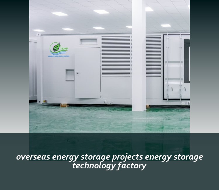 overseas energy storage projects energy storage technology factory