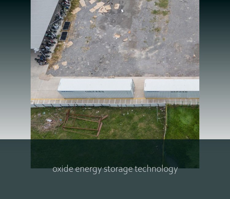 oxide energy storage technology