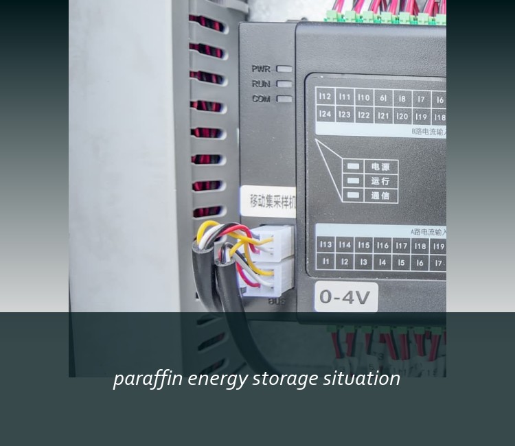 paraffin energy storage situation